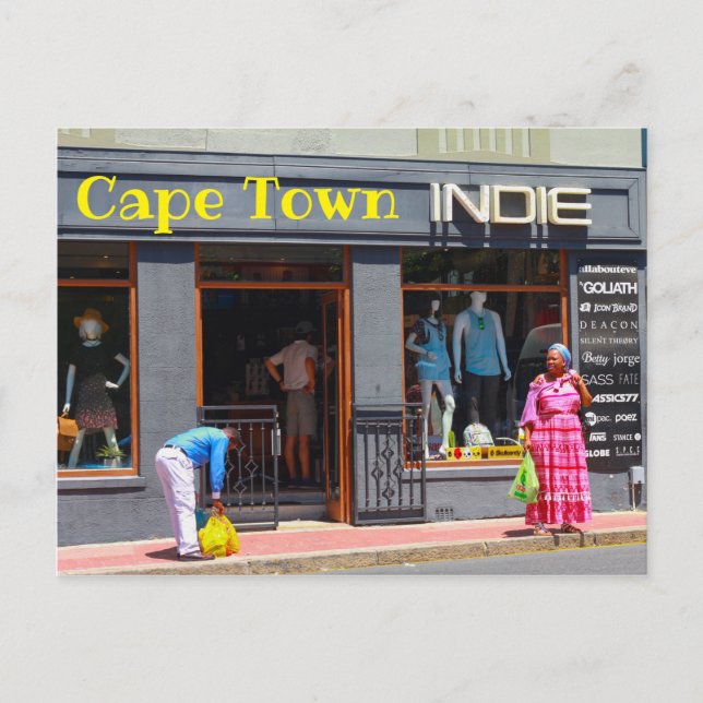 Carte Postale Cape Town Cityscape Architecture Afrique du Sud (Devant)