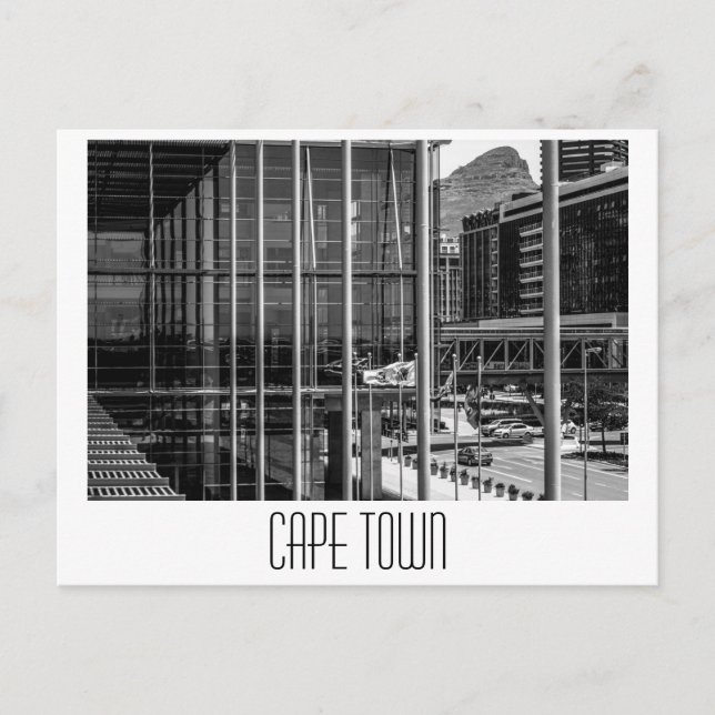 Carte Postale Cape Town Cityscape Architecture Afrique du Sud (Devant)