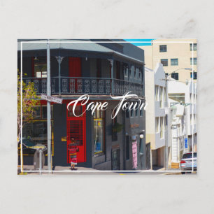 Carte Postale Cape Town Cityscape Street Afrique du Sud
