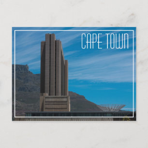 Carte Postale Cape Town Cityscape Table Mountain Afrique du Sud