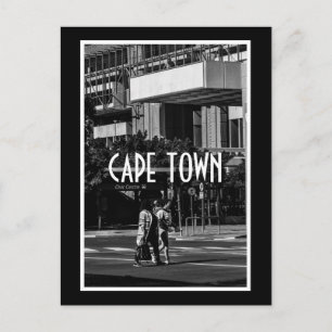 Carte Postale Cape Town Monochrome Cityscape Street Lifestyle