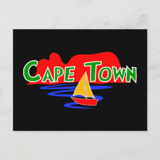 Carte Postale Cape Town Table Mountain South Africa Post Card