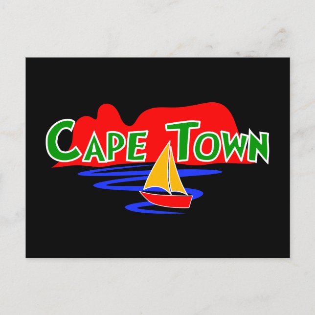 Carte Postale Cape Town Table Mountain South Africa Post Card (Devant)