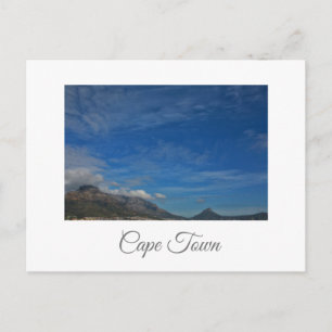 Carte Postale Cape Town Table Mountain ZA Afrique du Sud