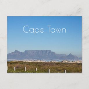 Carte Postale Cape Town Table Mountain ZA Afrique du Sud