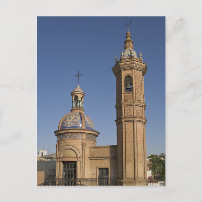 Carte Postale Capilla del Carmen, Séville, Espagne (Devant)