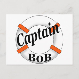 Carte Postale capitaine bob