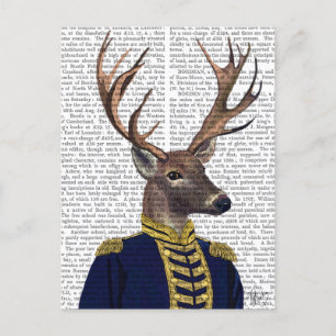 Carte Postale Capitaine Deer