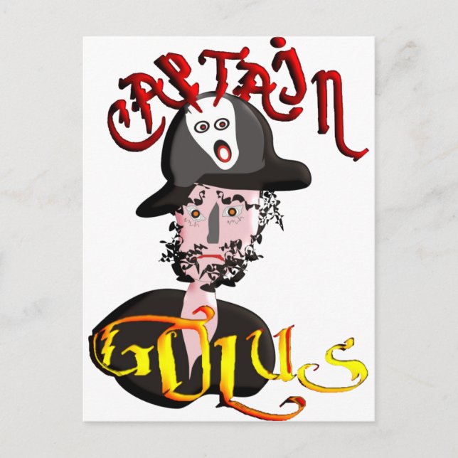 Carte Postale Capitaine Golus (Devant)
