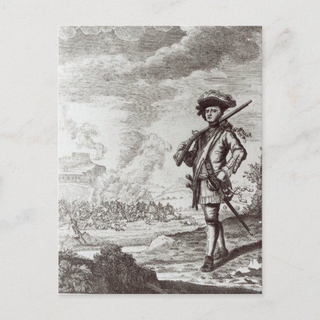 Carte Postale Capitaine Henry Morgan au sac (Devant)