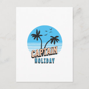 Carte Postale Capitaine Holiday