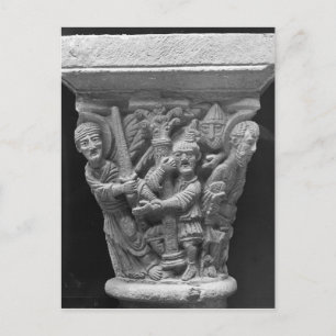 Carte Postale Capital d'une colonne