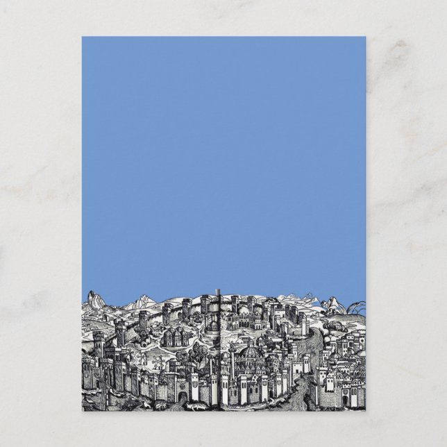 Carte Postale Capitale de Constantinople de l'Empire romain (Devant)