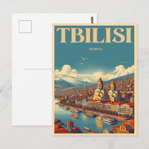 Carte Postale Capitale de la Géorgie de Tbilissi, Cadeaux souven