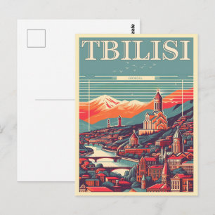 Carte Postale Capitale de la Géorgie de Tbilissi, Cadeaux souven