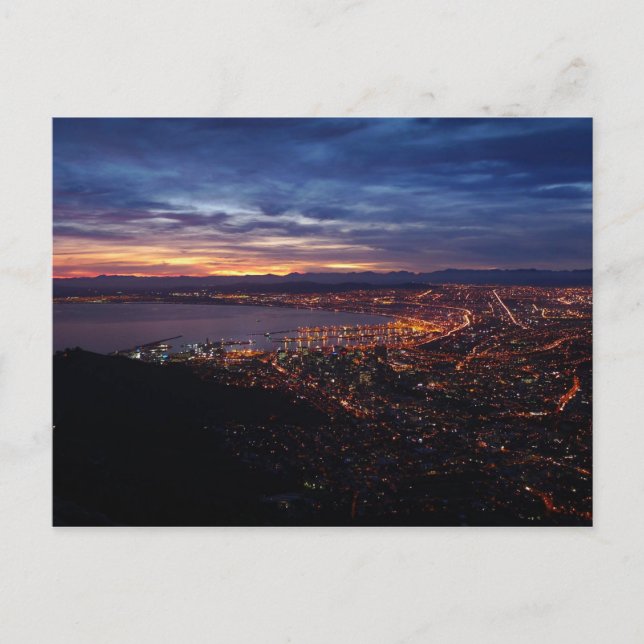 Carte Postale Capitale la nuit (Devant)