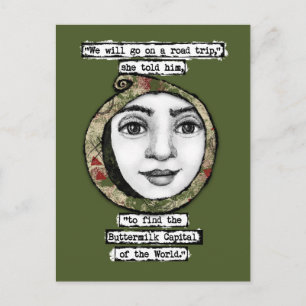 Carte Postale Capitale Mondiale Du Lait-Beurre