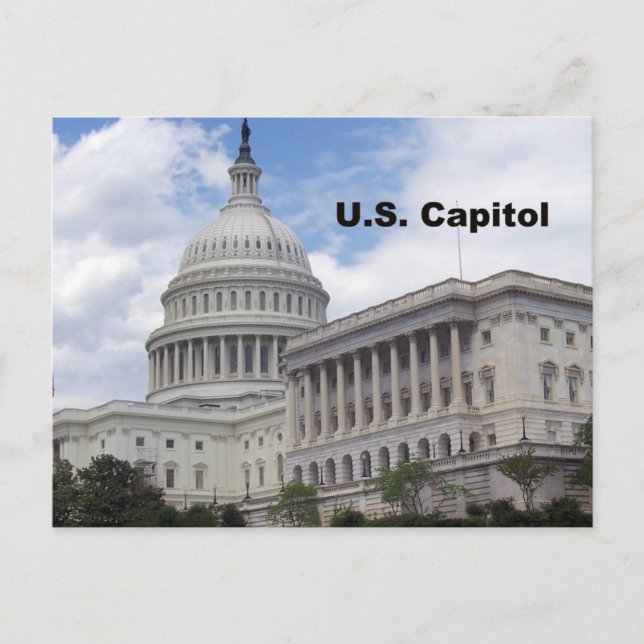Carte Postale Capitol américain (Devant)