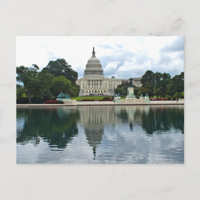 Carte Postale Capitol américain (Devant)