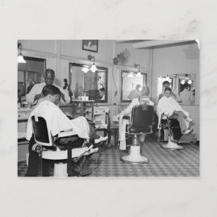Carte Postale Capitol Barber Shop, 1938