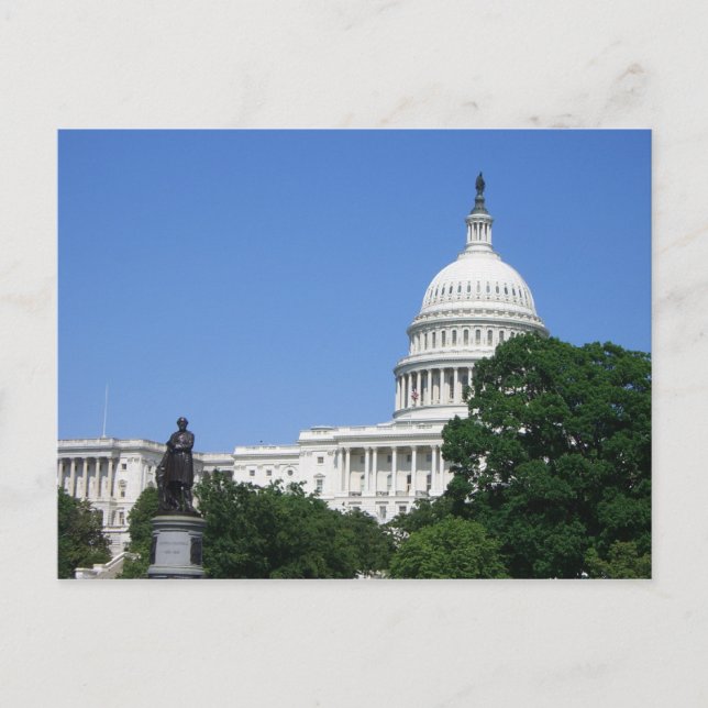 Carte Postale Capitol Building à Washington DC (Devant)