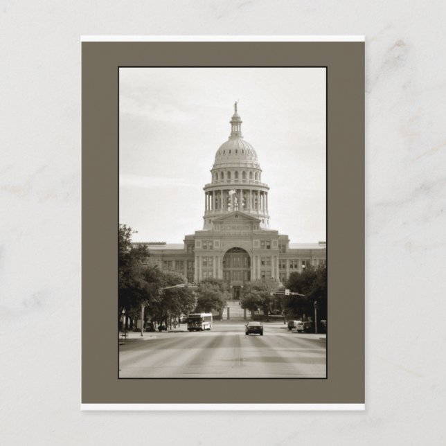Carte Postale Capitol Building, Austin, TX (Devant)