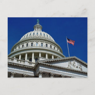 Carte Postale Capitol Building, Washington, USA