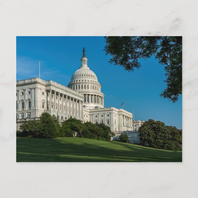 Carte Postale Capitol Building West View (Devant)