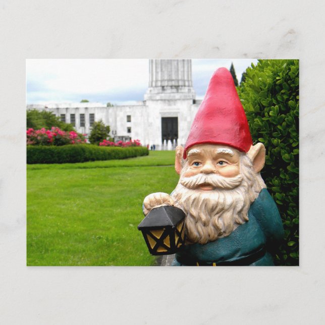Carte Postale Capitol Lawn Gnome (Devant)