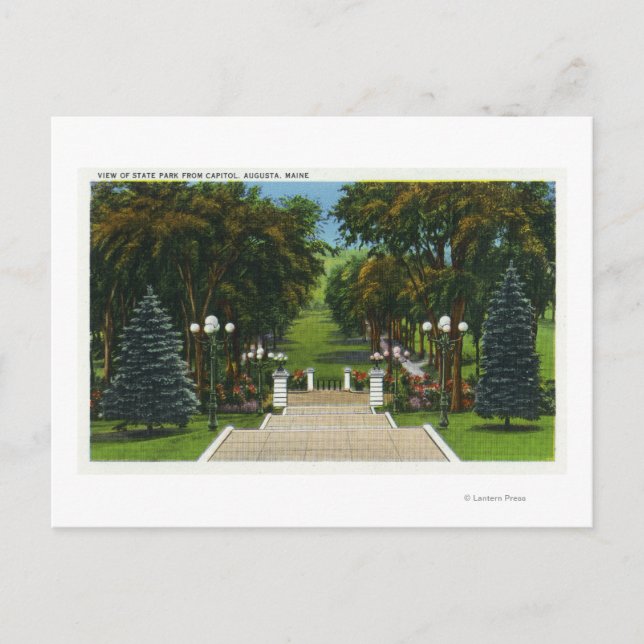 Carte Postale Capitol Steps Vue du parc national (Devant)