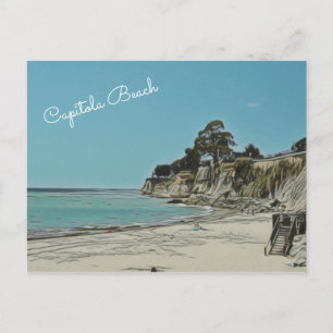 Carte Postale Capitola Beach personnalisable