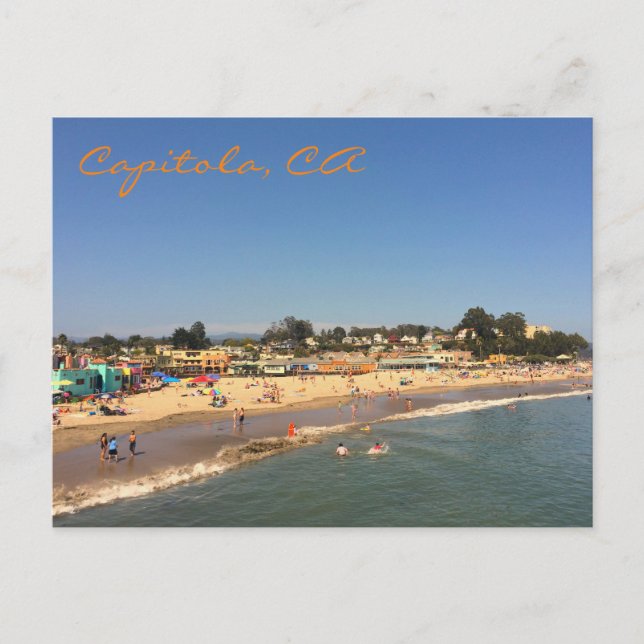 Carte Postale Capitola, CA Postcard (Devant)