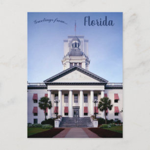 Carte Postale Capitole de l'État de Floride Tallahassee Floride 