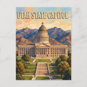 Carte Postale Capitole de l'État de l'Utah