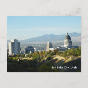 Carte Postale Capitole de l'État de l'Utah - Salt Lake City