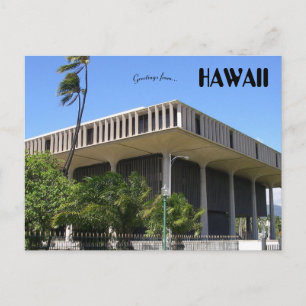 Carte Postale Capitole de l'État d'Hawaï