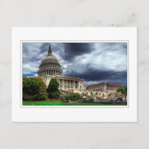 CARTE POSTALE CAPITOLE DES ÉTATS-UNIS