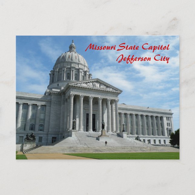Carte Postale Capitole du Missouri (Devant)