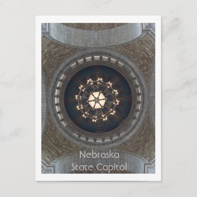 Carte Postale Capitole du Nebraska (Devant)