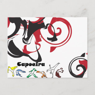 carte postale capoeira arts martiaux