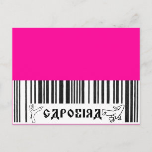 Carte Postale capoeira arts martiaux amour brésilien