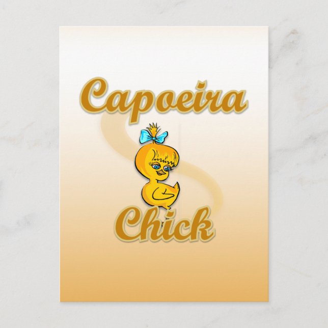 Carte Postale Capoeira Chick (Devant)