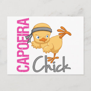 Carte Postale Capoeira Chick