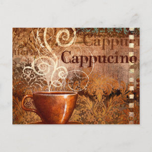 Carte Postale Cappucino