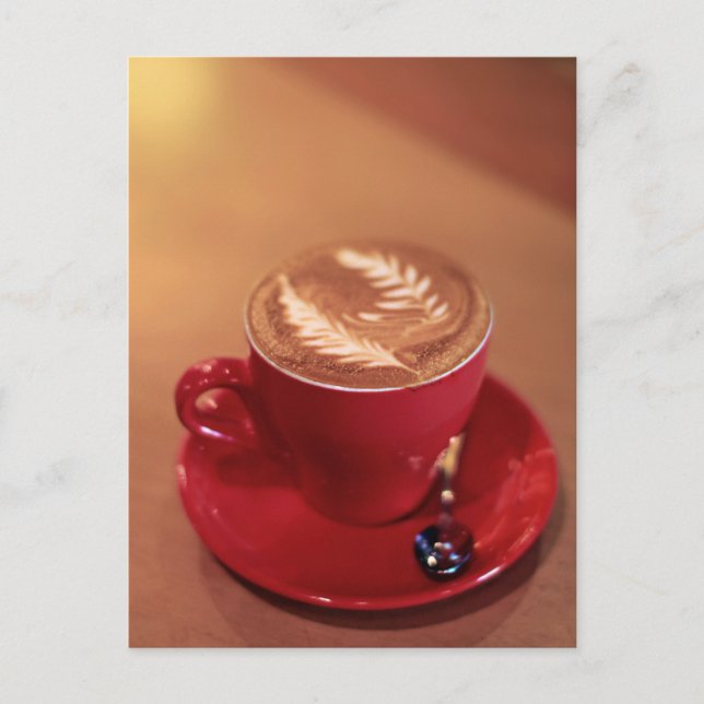 Carte Postale Cappucino Blank (Devant)