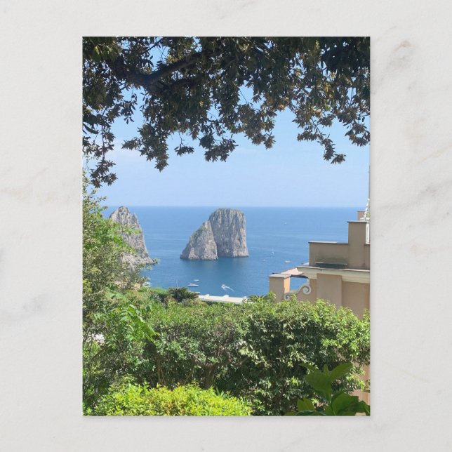 Carte Postale Capri Italie (Devant)