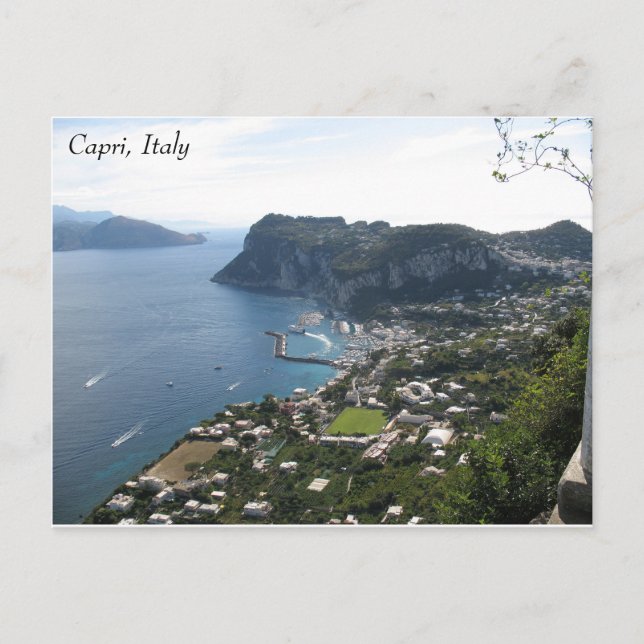 Carte postale Capri, Italie (Devant)