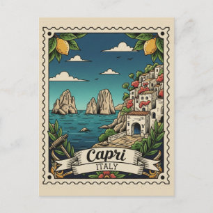 Carte Postale Capri Italie Voyage