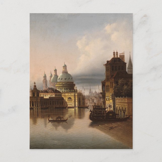Carte Postale Capriccio, Venise | Johann Wilhelm Jankowsky (Devant)