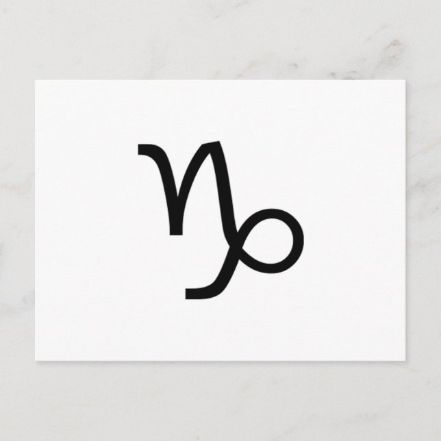 Carte Postale Capricorne (Devant)